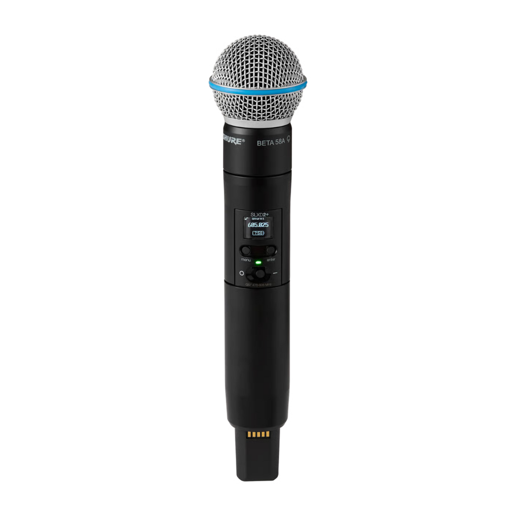 SLXD24+/B58 Shure Draadloos Handheld Systeem G65 (470-606MHz)