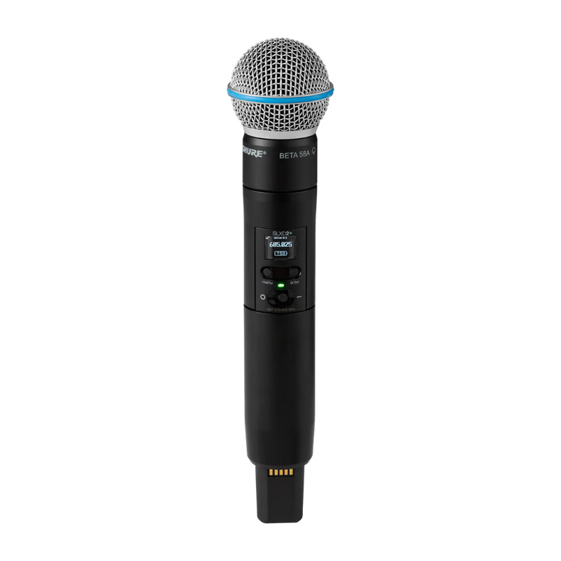 SLXD24+/B58 Shure Draadloos Handheld Systeem G65 (470-606MHz)