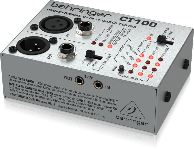 CT100 Behringer Kabeltester