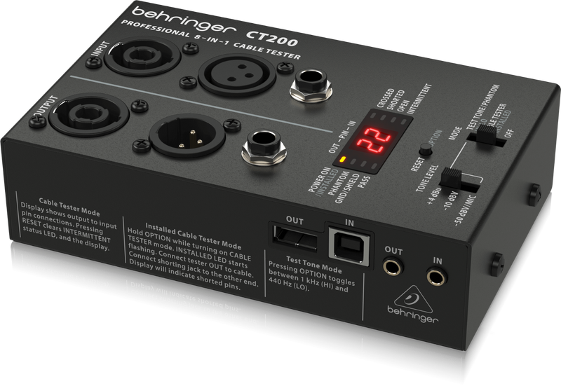 CT200 Behringer Kabeltester
