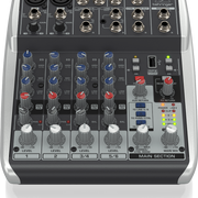 Xenyx QX602MP3 Behringer Analoge Mengtafel met Multi-FX