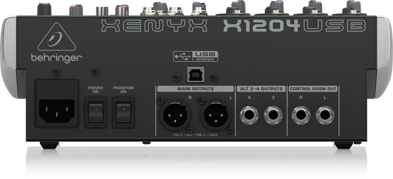 Xenyx X1204USB Behringer Analoge Mengtafel met Effecten