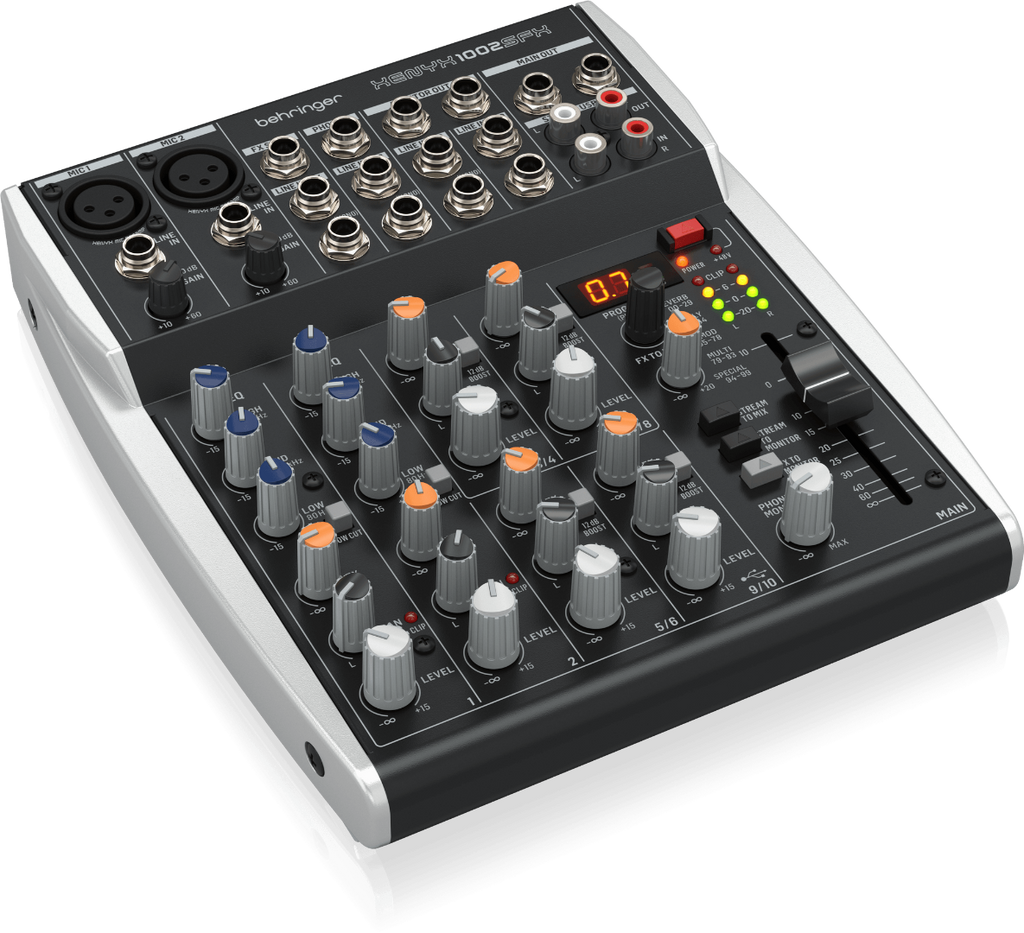 Xenyx 1002SFX Behringer Analoge Mengtafel met Effecten