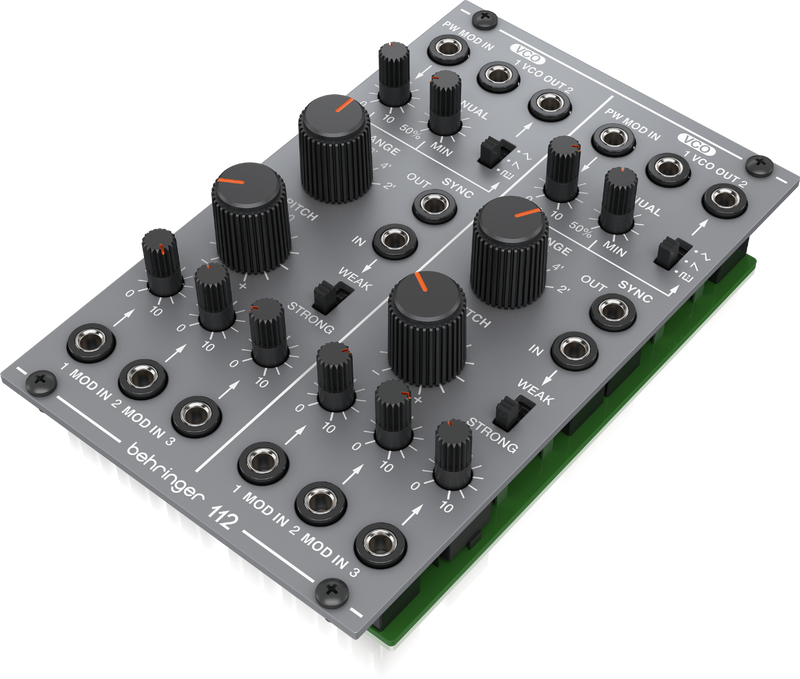 112 DUAL VCO Behringer Module voor Eurorack