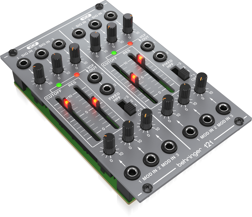 121 DUAL VCF Behringer Module voor Eurorack