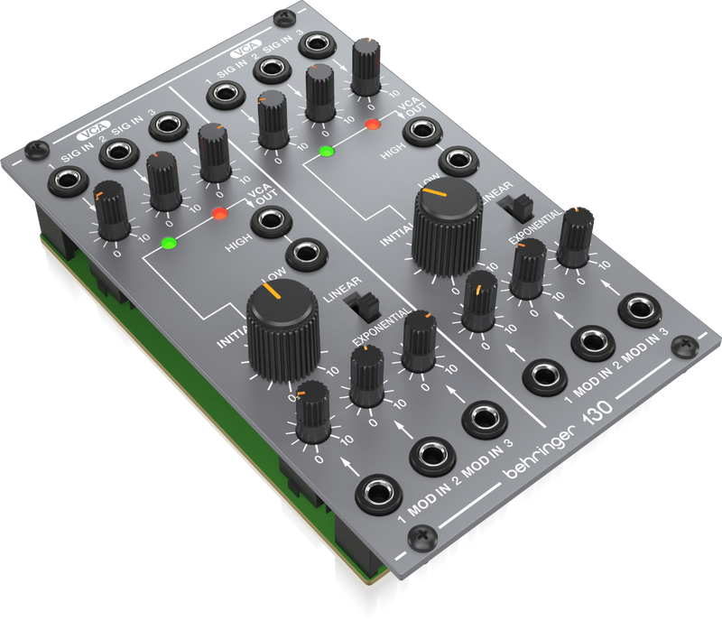 130 DUAL VCA Behringer Module voor Eurorack