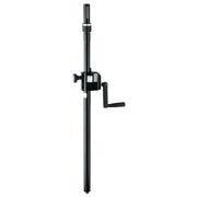 21340 K&amp;M Wind Up Tussenpaal 92-152 cm met Ring Lock M20 Zwart