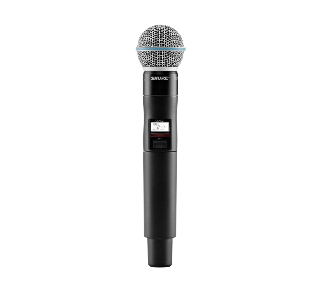 QLXD2/B58-H51 Handheld Microfoon Shure (534-598MHz, BE)