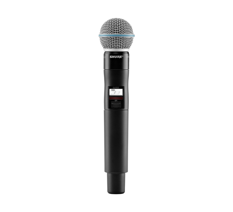 QLXD2/B58-H51 Handheld Microfoon Shure (534-598MHz, BE)
