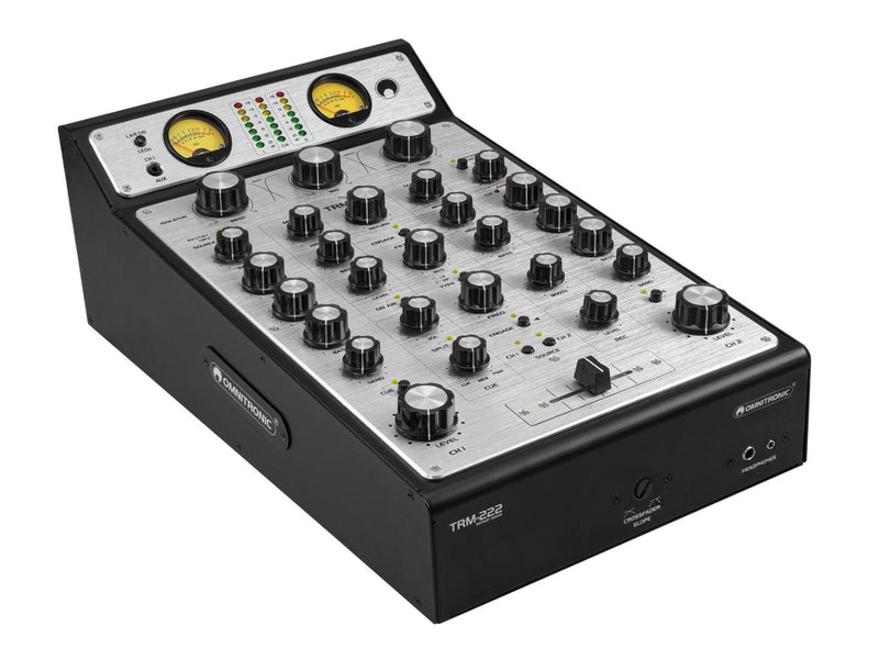 TRM-222 Omnitronic 2-kanaals Rotary DJ Mixer