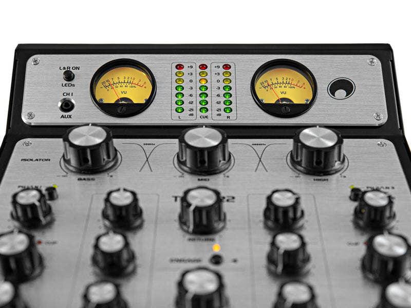 TRM-222 Omnitronic 2-kanaals Rotary DJ Mixer