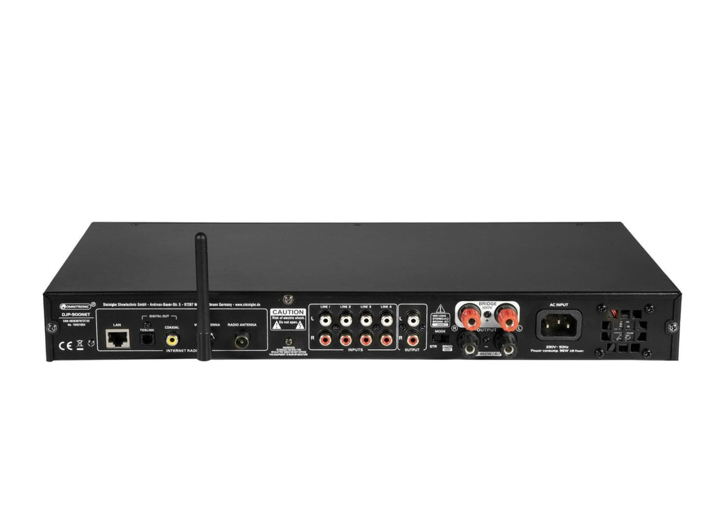 DJP-900NET OMNITRONIC internetradio met Versterker  