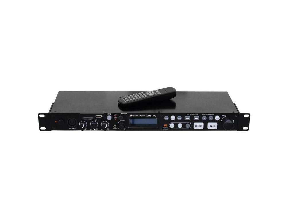 DMP-102 USB/SD Card Player OMNITRONIC