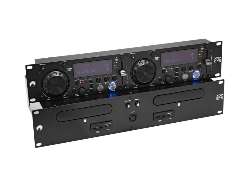 XDP-3002 Omnitronic Dual CD-MP3 Player