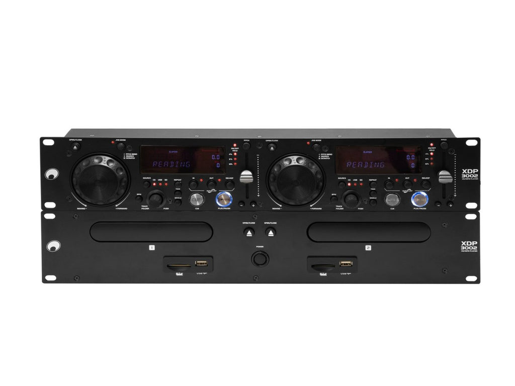 XDP-3002 Omnitronic Dual CD-MP3 Player