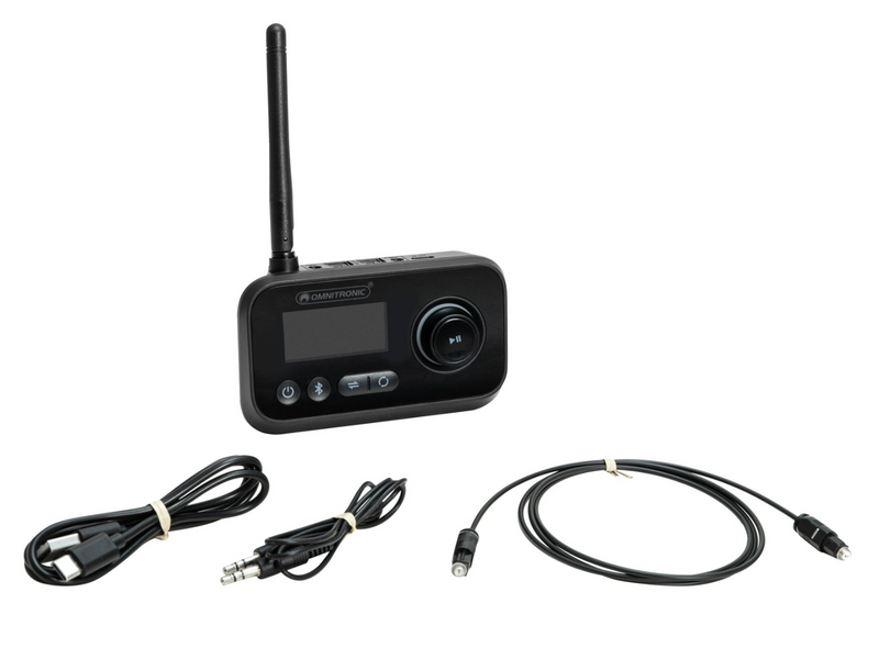 BDT-5.2PRO Omnitronic Aptx HD Bluetooth-zendontvanger
