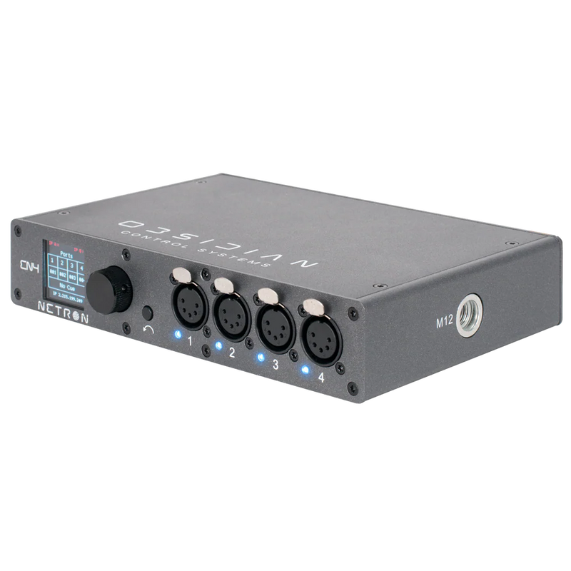 Netron EN4 Obsidian  Ethernet naar DMX-gateway