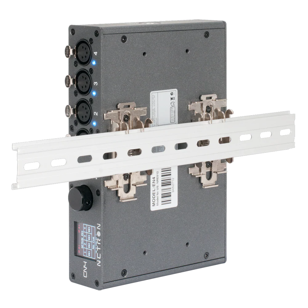 Netron EN4 Obsidian  Ethernet naar DMX-gateway