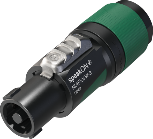 NL4FXX-W-S Neutrik NL4 Speakon plug (kabeldeel)