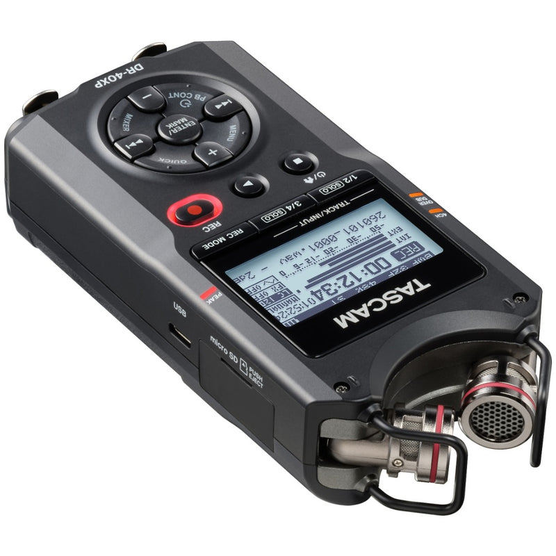 DR-40XP TASCAM PORTABLE 4 TRACK FIELD RECORDER