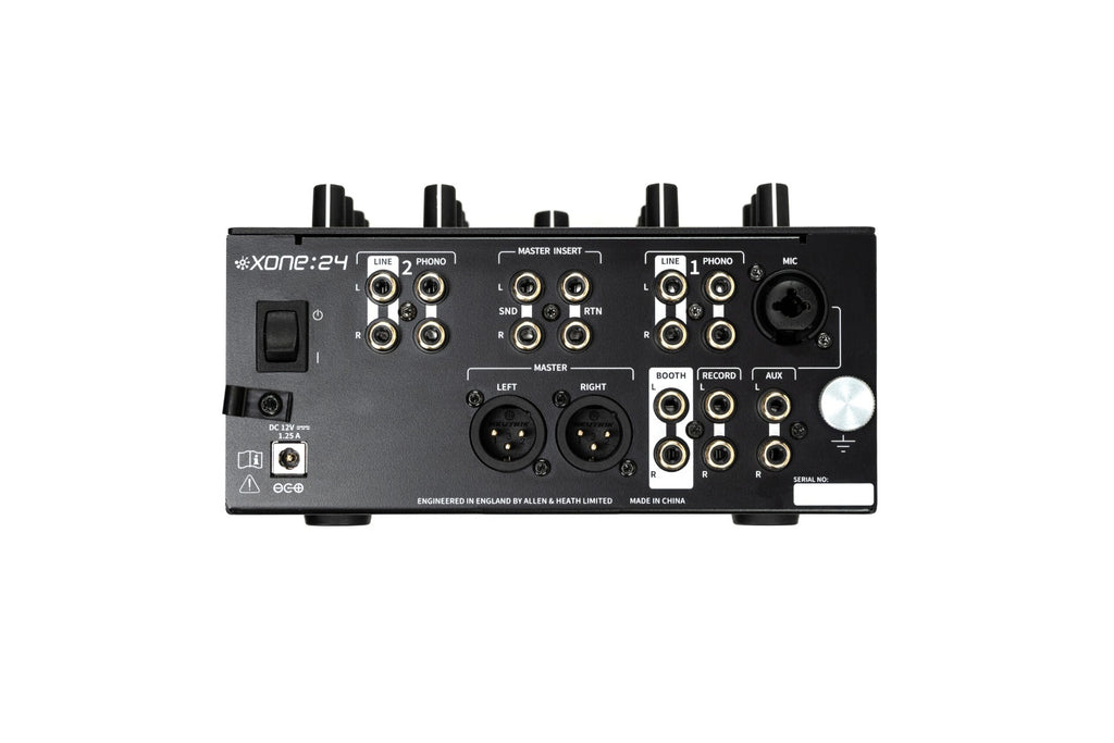 Xone:24 Allen&amp;Heath 2+1-Kanaals Analoge DJ-Mixer
