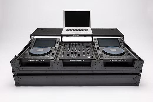 MULTI-FORMAT WORKST. PLAYER/MIXER-SET MAGMA + LAPTOP ZWART
