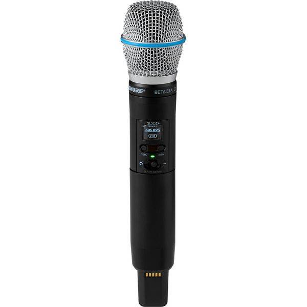 SLXD2+/B87A Shure Draadloze Handheld Microfoon G65 (470-606 MHz)
