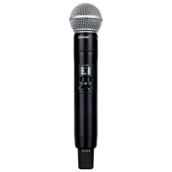 SLXD2+/58 Shure Draadloze Handheld Microfoon G65 (470-606 MHz)