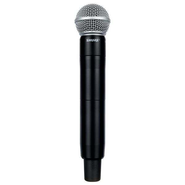 SLXD2+/58 Shure Draadloze Handheld Microfoon G65 (470-606 MHz)