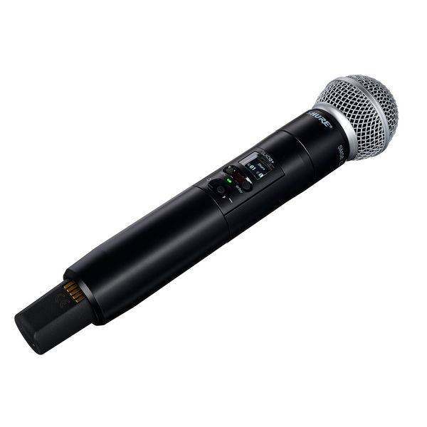SLXD2+/58 Shure Draadloze Handheld Microfoon G65 (470-606 MHz)