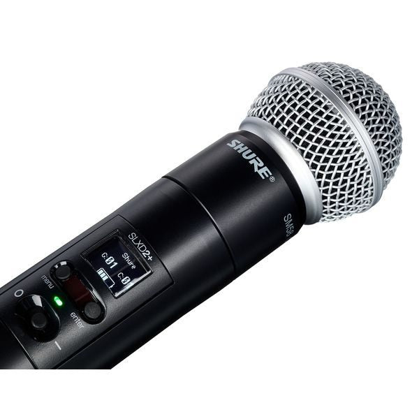 SLXD2+/58 Shure Draadloze Handheld Microfoon G65 (470-606 MHz)