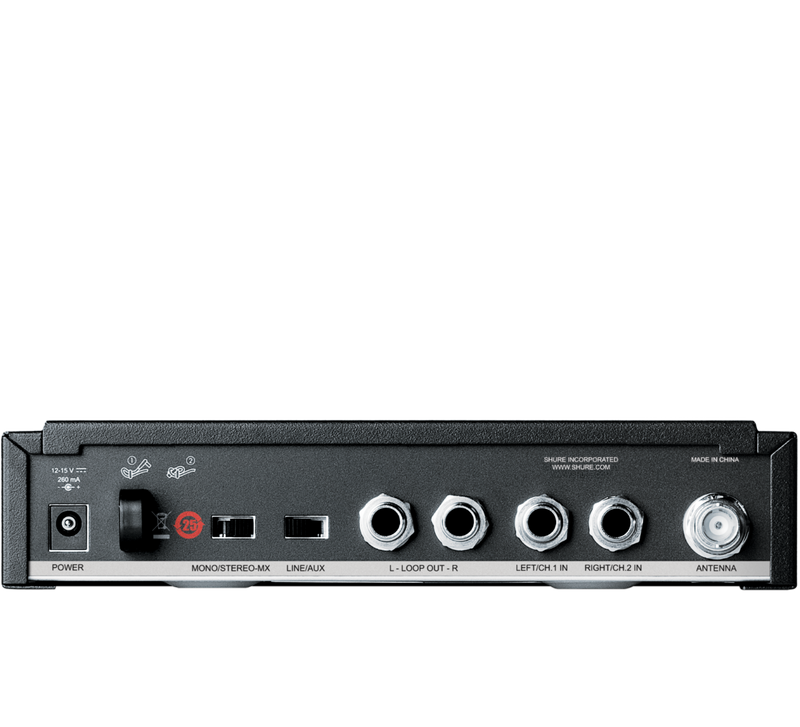 P3T SHURE PSM300 In-ear zender H20 (518-542 MHz BE)