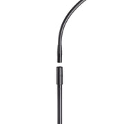 27500 K&amp;M Microfoonstatief met XLR Zwanenhals (Zwart)