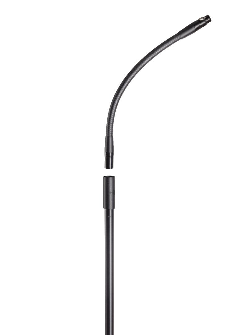 27500 K&amp;M Microfoonstatief met XLR Zwanenhals (Zwart)