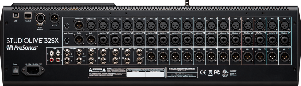 StudioLive 32SX Series III PreSonus Digitale Mengtafel