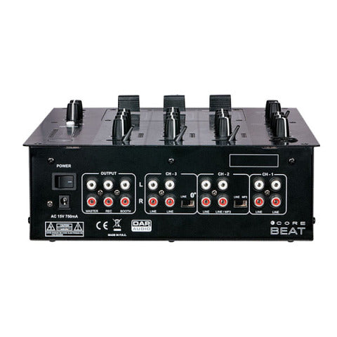 CORE BEAT DAP 3-kanaals DJ-mixer