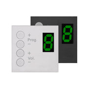 DW3020/W MUURPANEEL CONTROL. 8 ZONES FOR 45X45 WIT