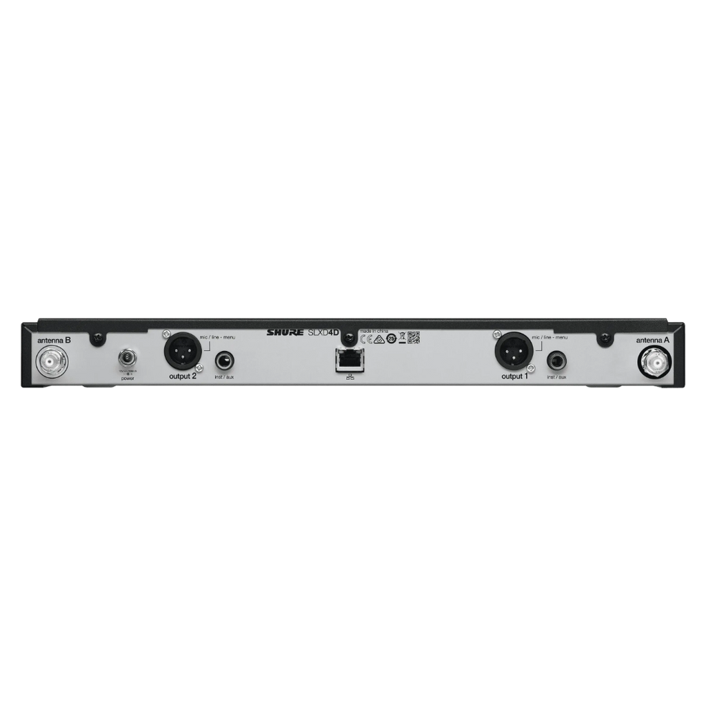 SLXD4DE-H56 Shure Dual Channel Ontvanger (518-562 Mhz, BE)