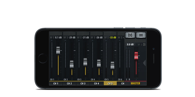 Ui12 Soundcraft 12-kanaals digitale Mengtafel