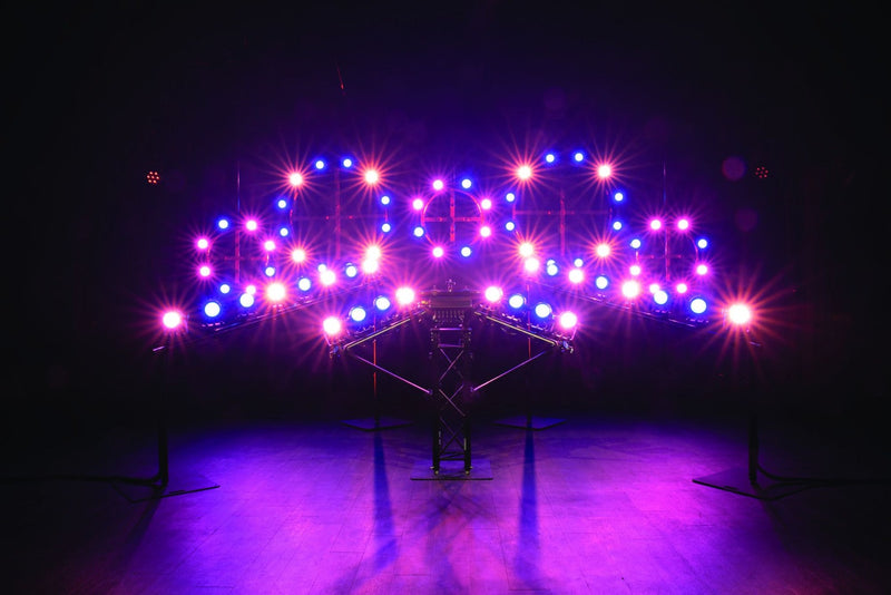 Stage Blinder Flex Blaze Showtec Set 8 Blinders 