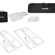 2x Stage Stand variable EUROLITE (incl. covers)
