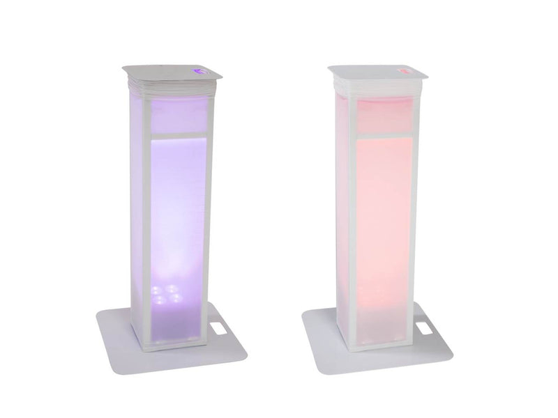 2x Stage Stand variable EUROLITE (incl. covers)