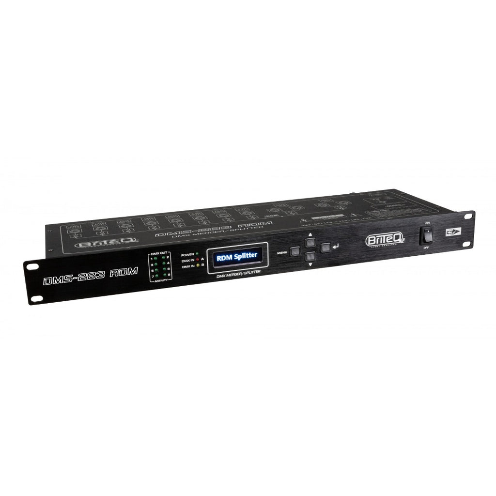 DMS-283 RDM Briteq DMX-merger Splitter Booster (XLR 3p)