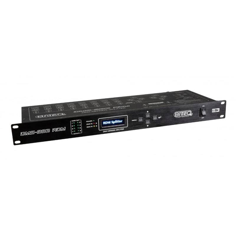 DMS-283 RDM Briteq DMX-merger Splitter Booster (XLR 3p)