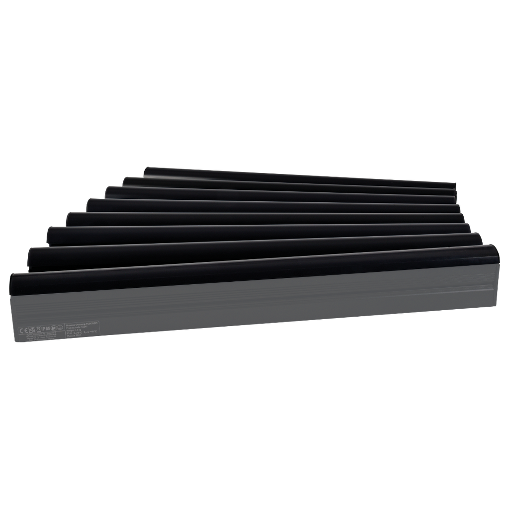 Zwarte Cover Showtec voor Octostrip FLEX 0,5 m Frost-effect