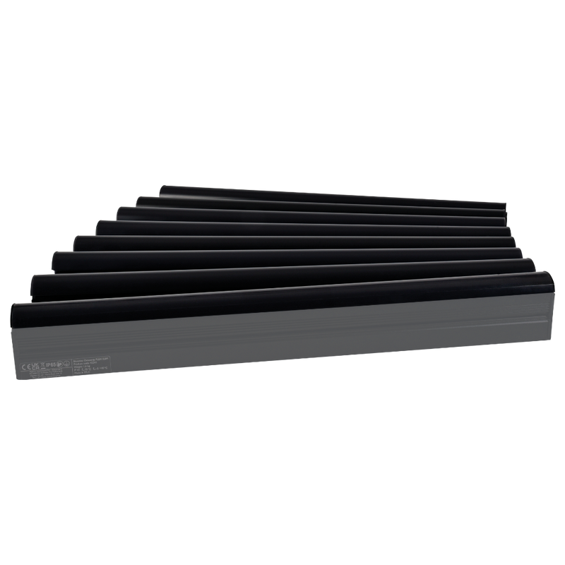 Zwarte Cover Showtec voor Octostrip FLEX 0,5 m Frost-effect