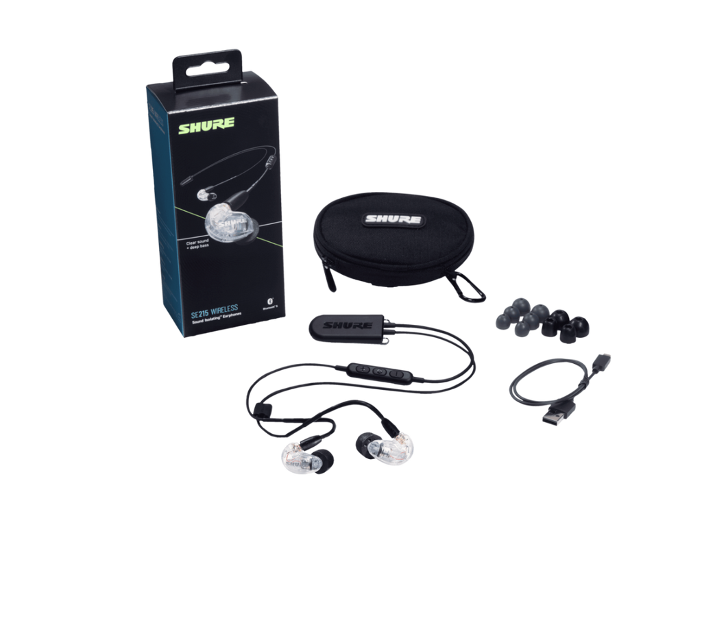 SE215-CL Shure In-Ears (Transparant)