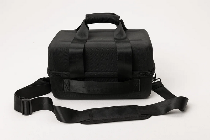 45 SANDWICH TAS MAGMA VOOR 150 x 7" RECORDS ZWART/MAGENTA