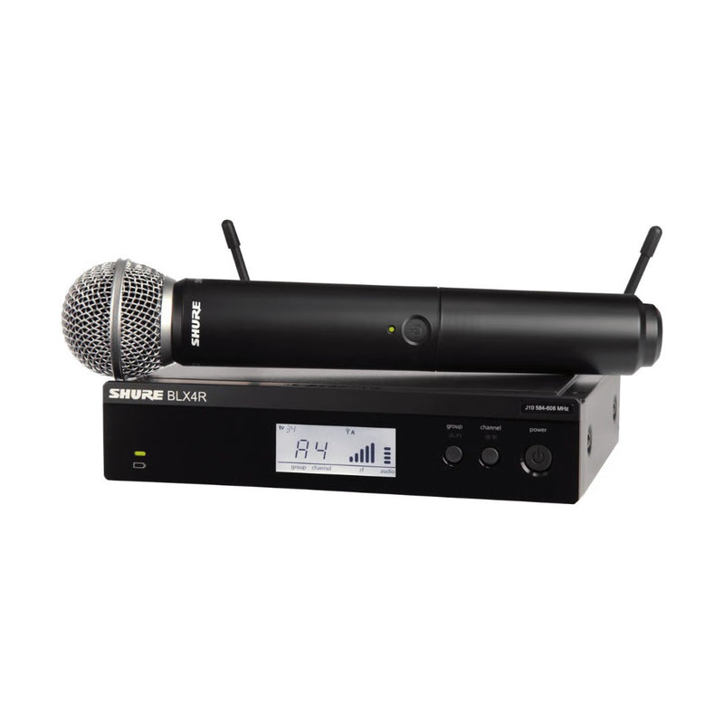 BLX24RE/SM58 SHURE Draadloos Handheld systeem H8E (518-542MHz)