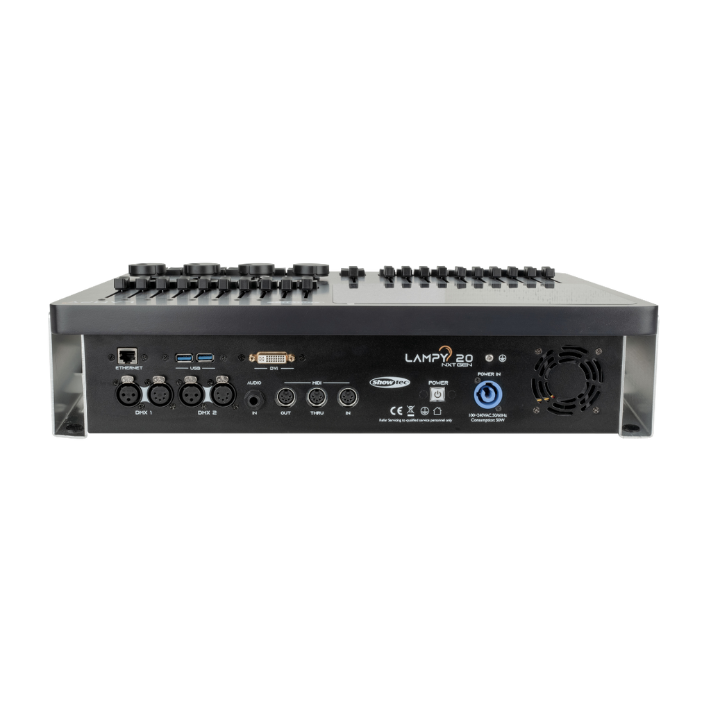 LAMPY 20 2U Showtec 2 Universe DMX controller